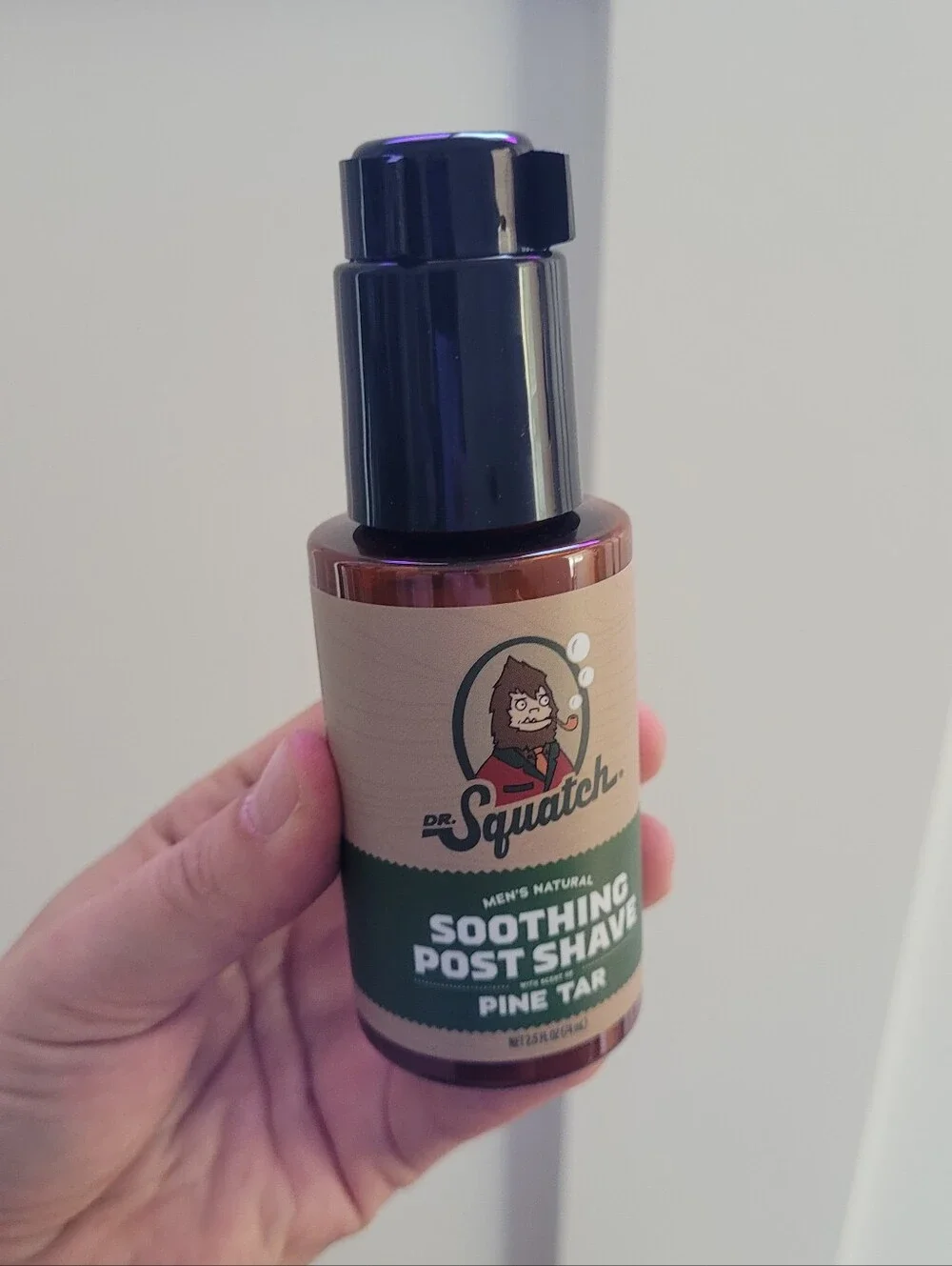 Dr Squatch Soothing Post Shave, Pine Tar scent